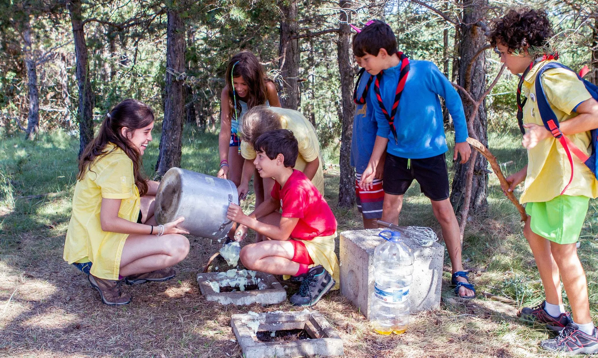 Intendència a campaments / Foto: Minyons Escoltes i Guies de Catalunya