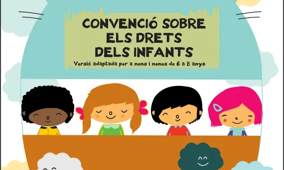 Publicació de Safe the Children per treballar els Drets dels Infants per a nens i nenes de 6 a 8 anys