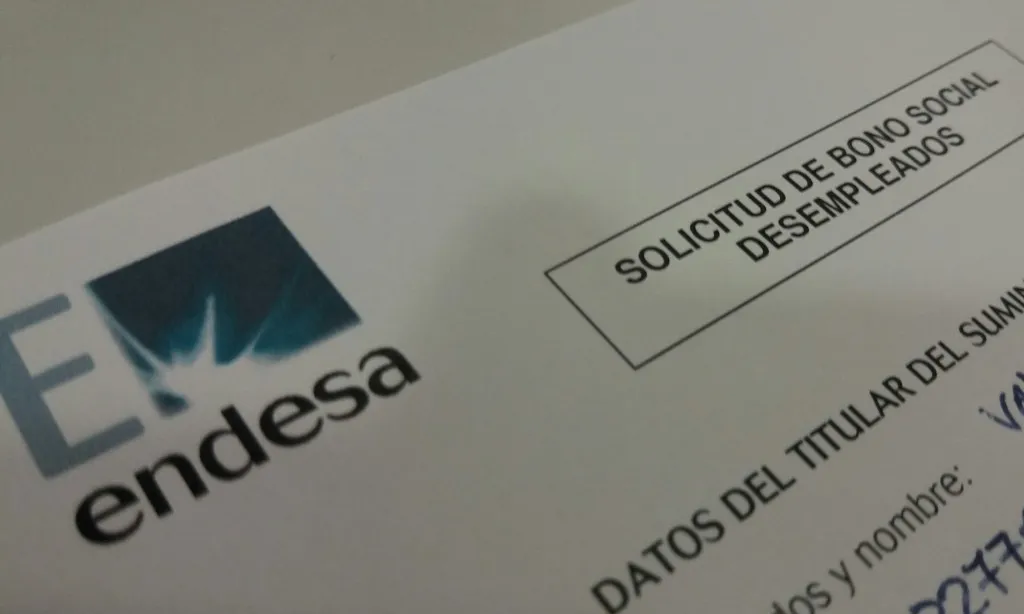 Factura d'Endesa. Font: Ajuntament de Barcelona 