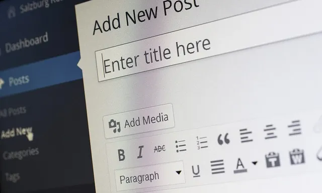 Plataforma de blogs Wordpress. Font: pixabay.com