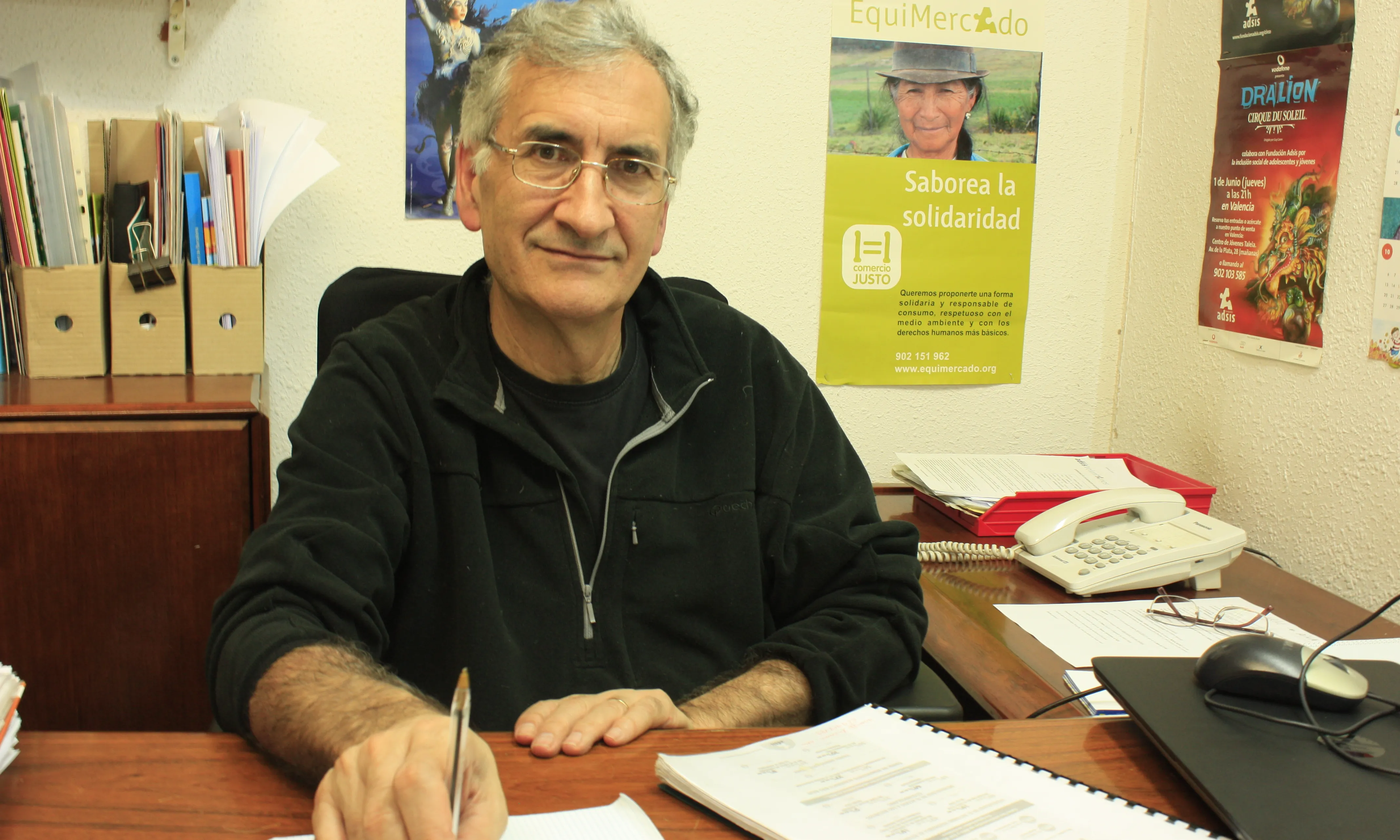 Daniel Juan García, director del centre El Carmel de la Fundació Adsis,