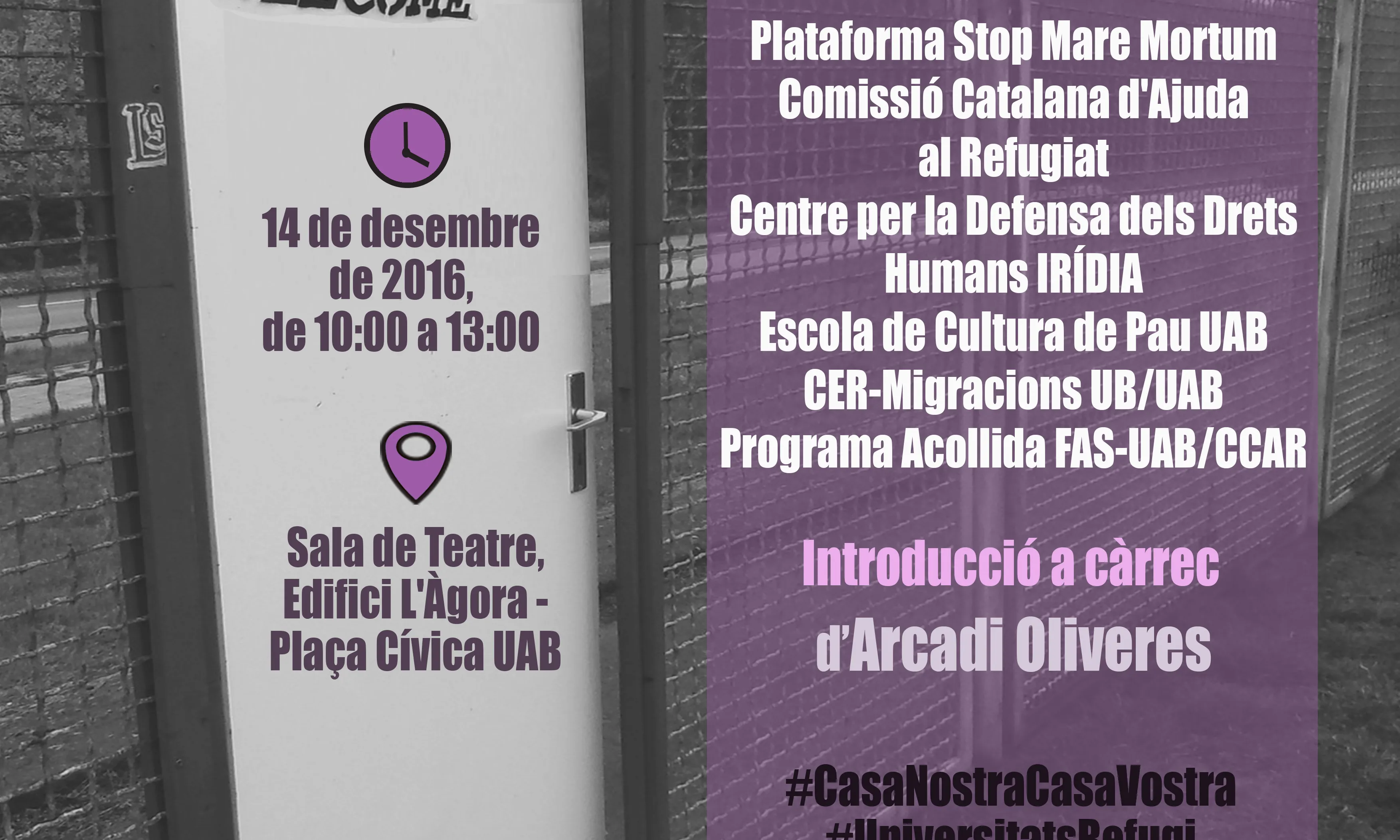 Cartell de la jornada/ Font: FAS
