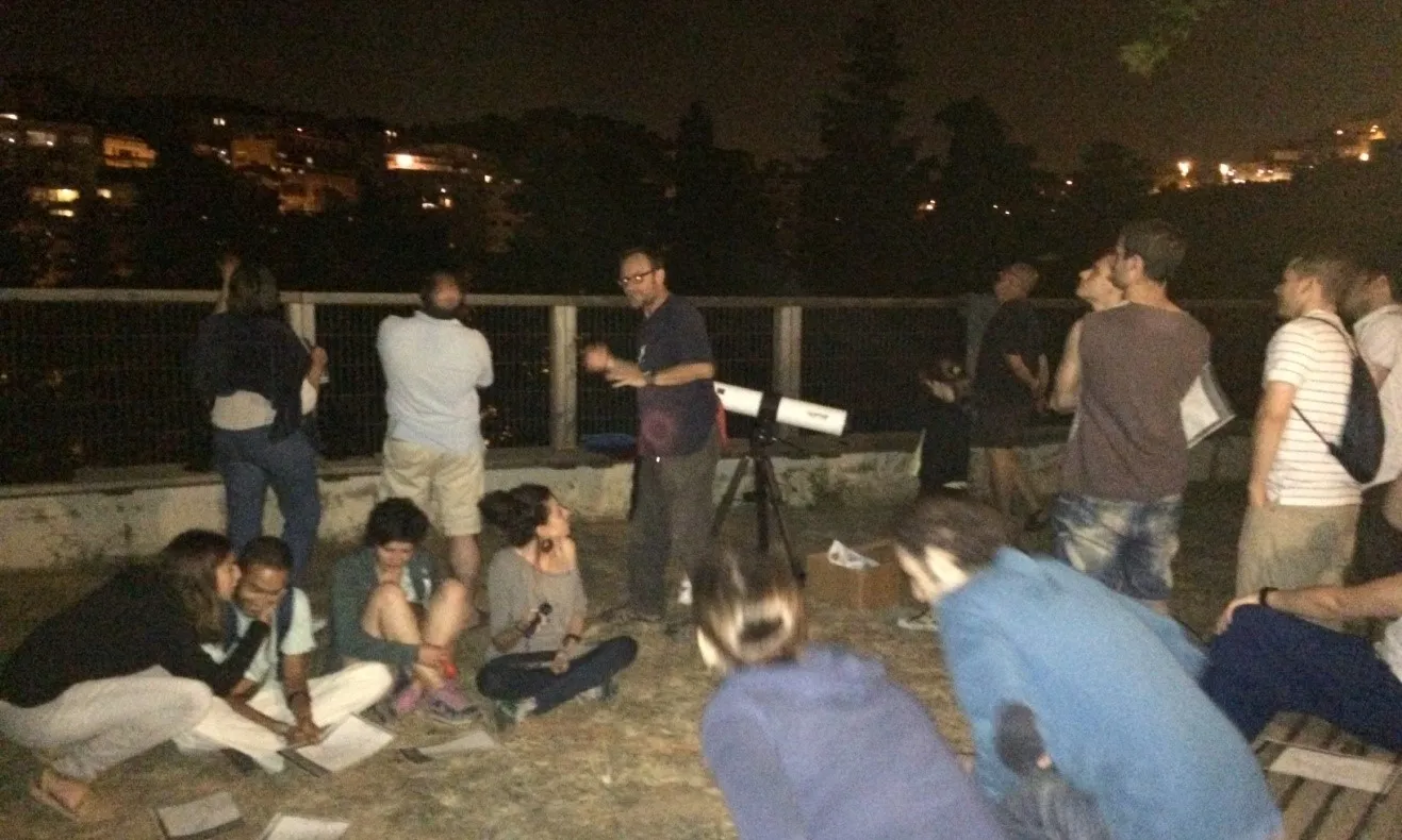 Es fan activitats com la nit d'astronomia / Foto: Aula Ambiental Bosc Turull
