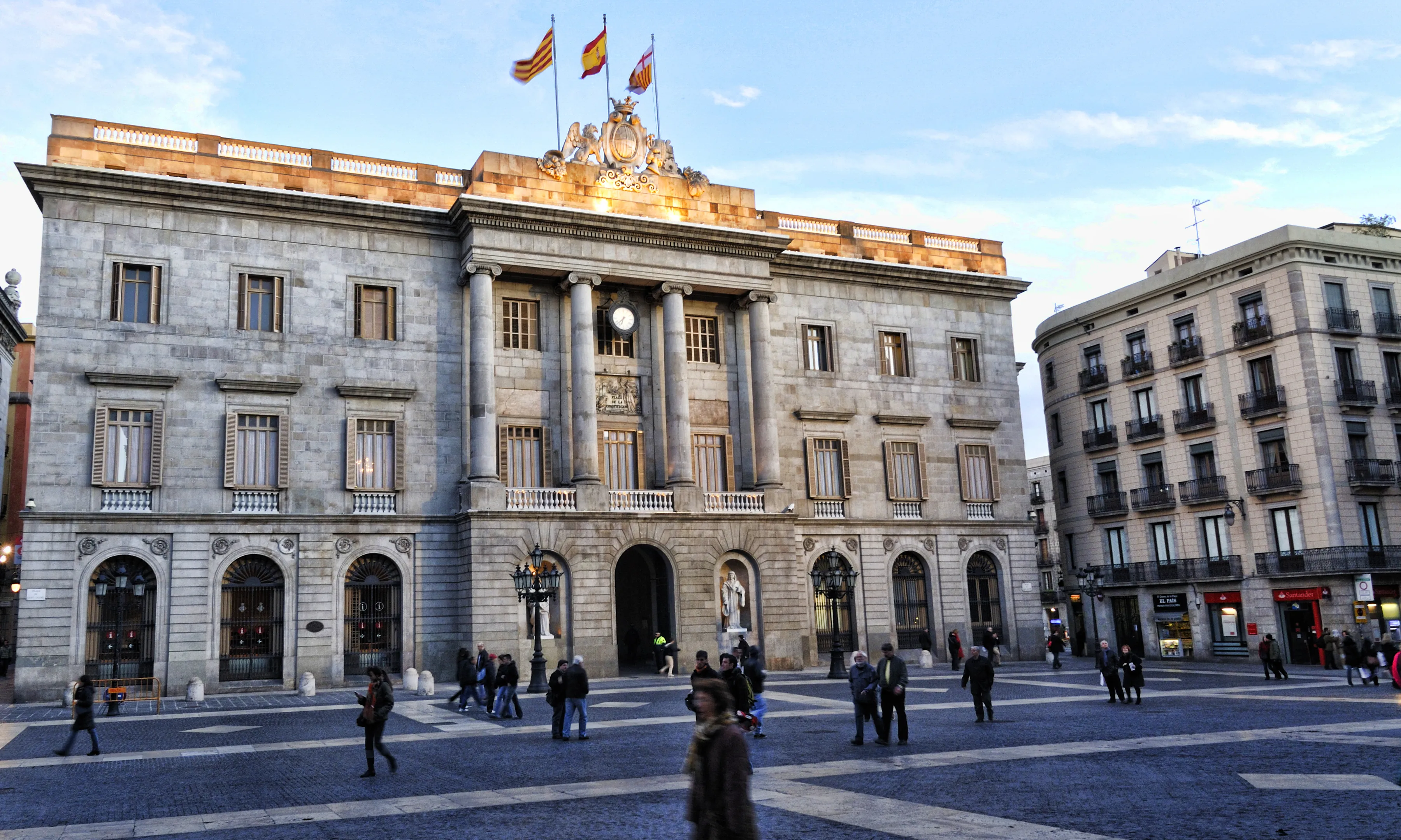 L'Ajuntament de Barcelona. Font: Ajuntament de Barcelona