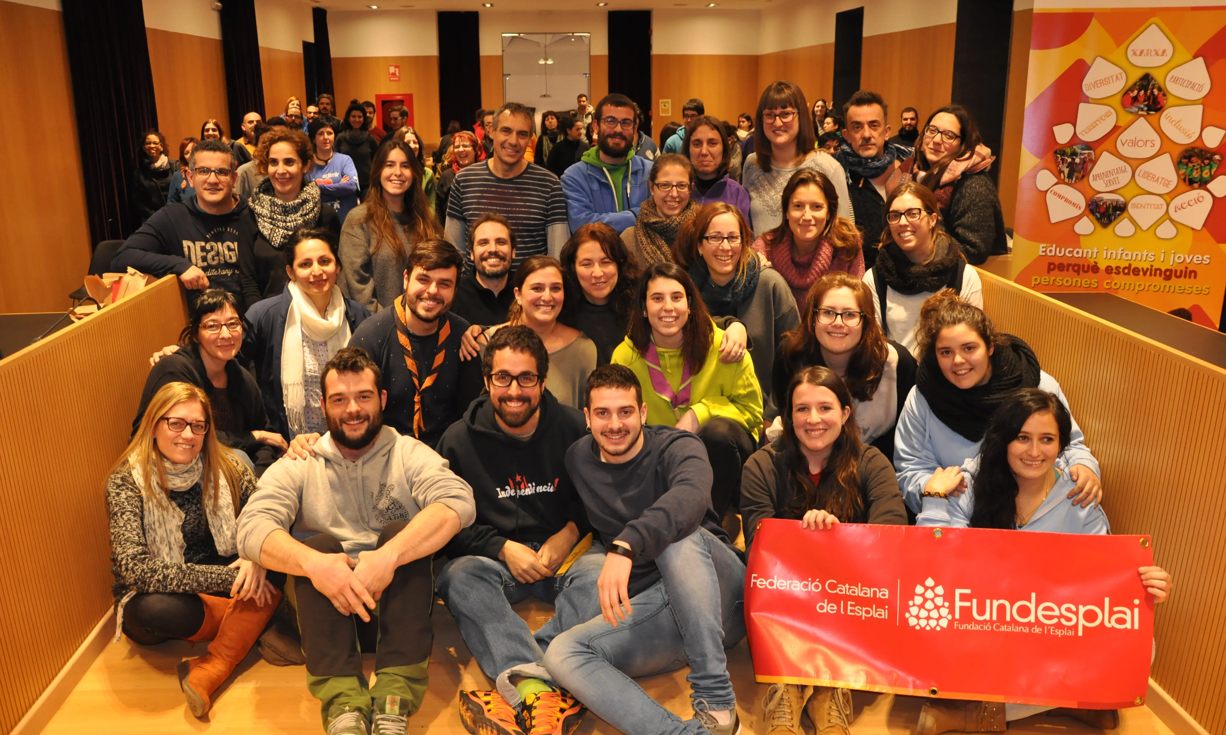 La nova Junta Directiva de l'entitat. Font: Fundesplai