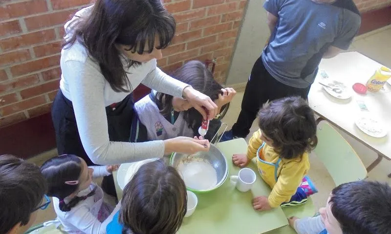 Programa SI! a l'Escola Joan de Palà, La Coromina. Font: Blog del Programa SI!