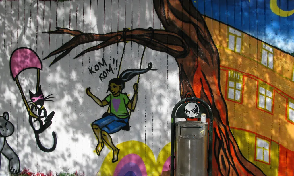 Graffiti. Font: Christer (Flickr)