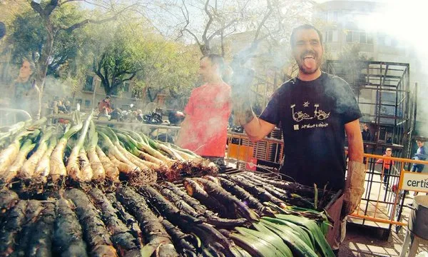 Calçotada ecològica i popular.