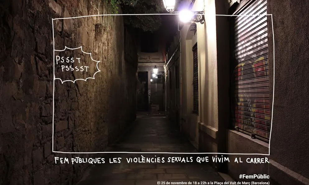 Al carrer es produeixen molts actes de violència sexual