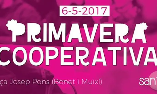 El 6 de maig té lloc la Primavera Cooperativa al barri de Sants de Barcelona.