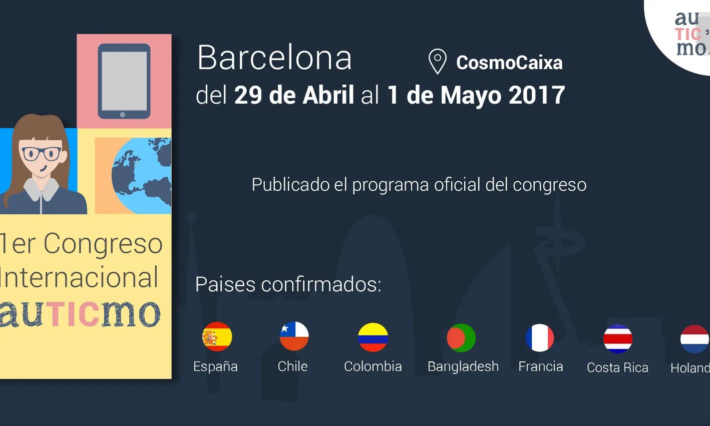 El 1r. Congrés Internacional de Tecnologia i Autisme, a Barcelona