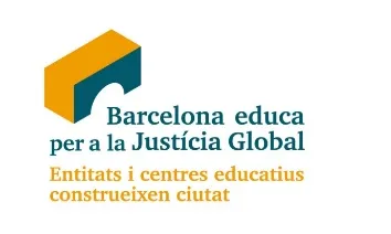 Logo de Barcelona Educa per a la Justícia Global. 