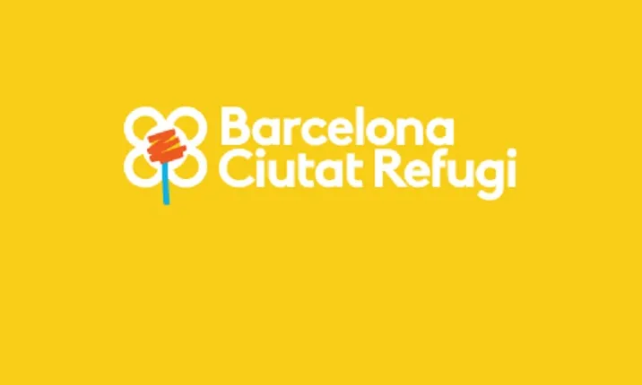 Logo de Barcelona Ciutat Refugi.