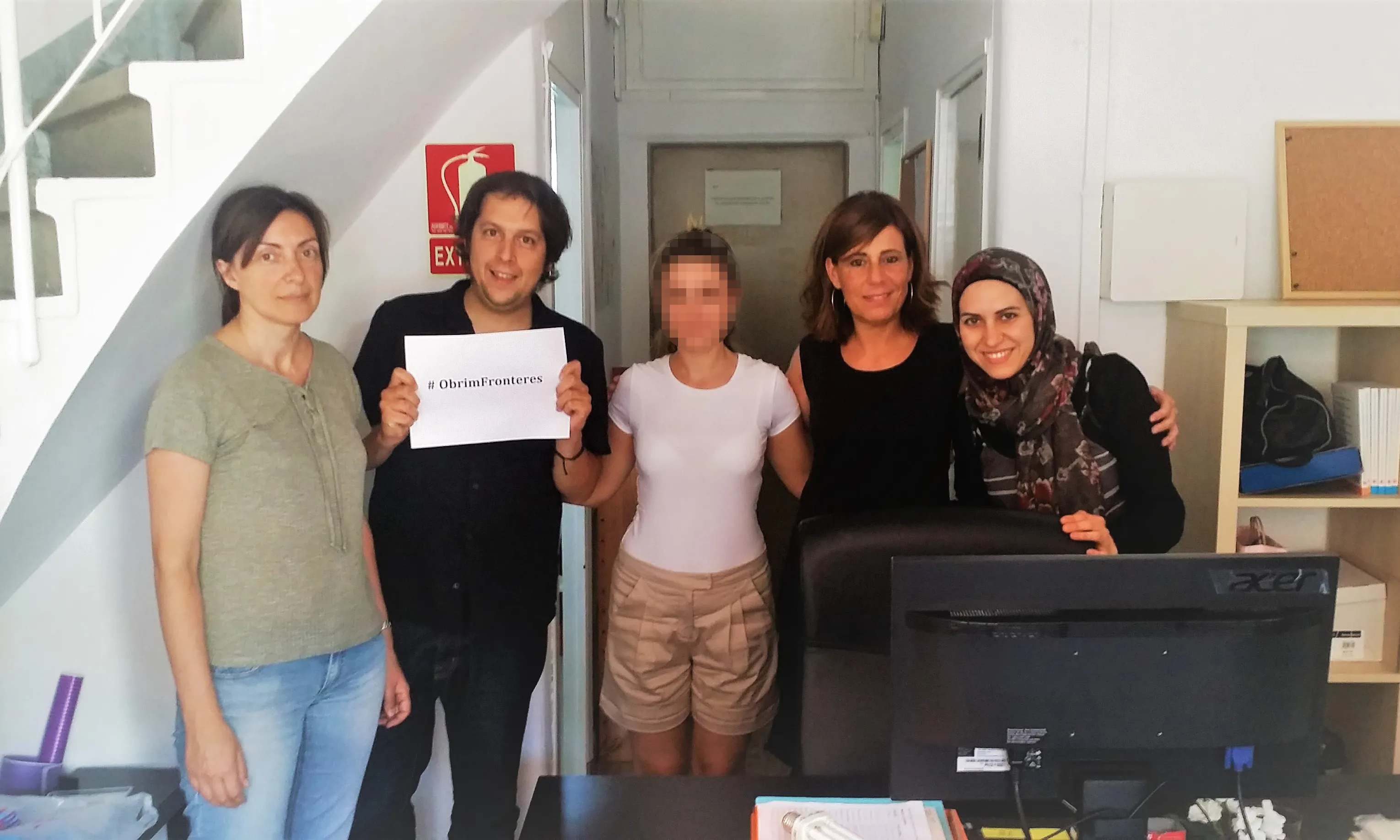 La residència Casa Bloc de Barcelona és un dels habitatges que gestiona la CCAR per acollir persones refugiades