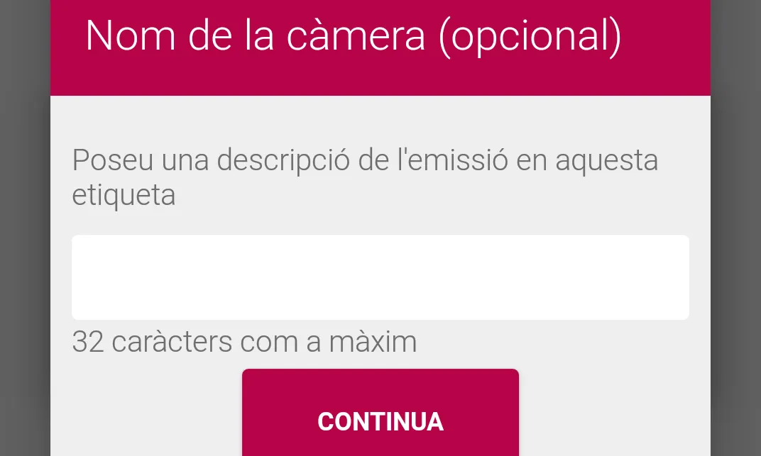 Començar a gravar
