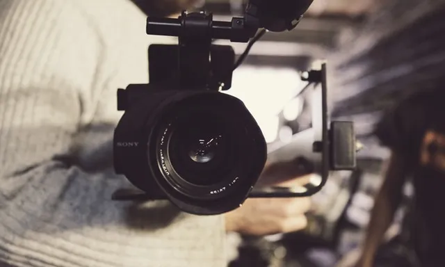 Filmació d'un documental.
