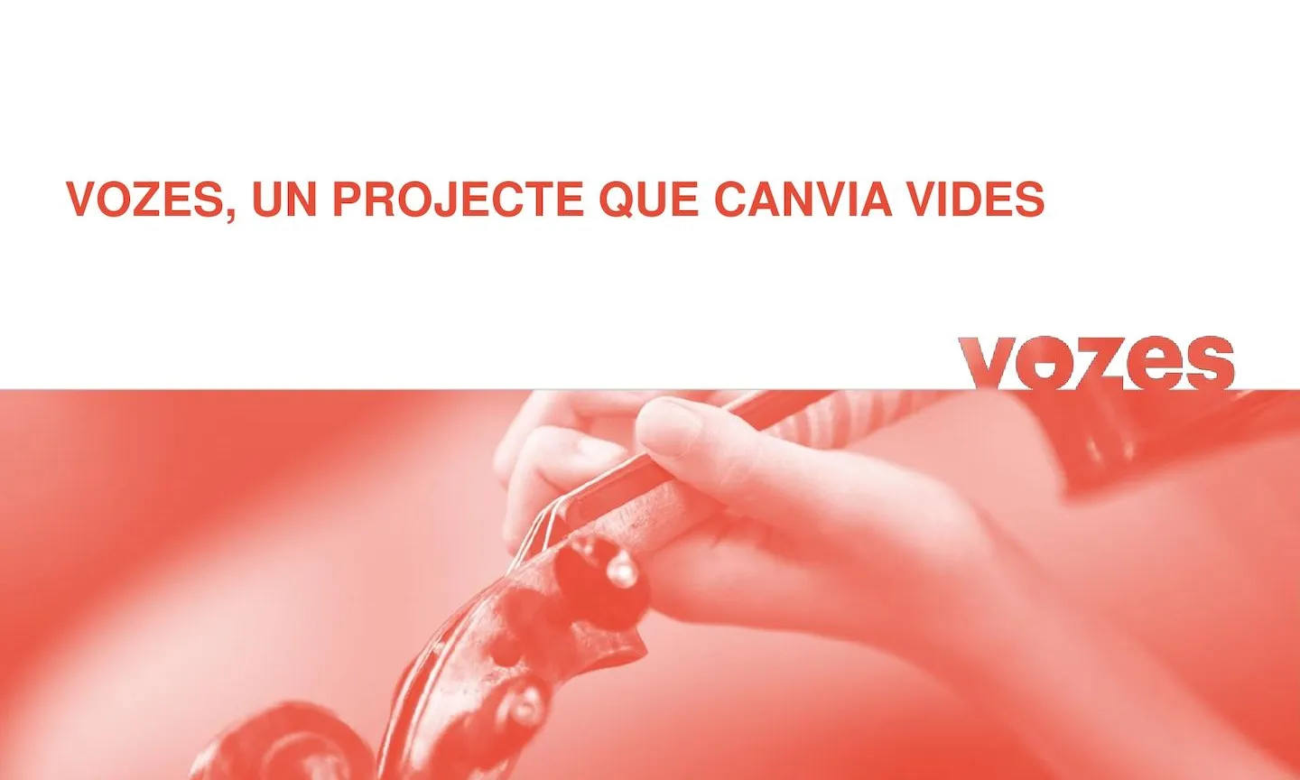 Creativitat Projecte VOZES