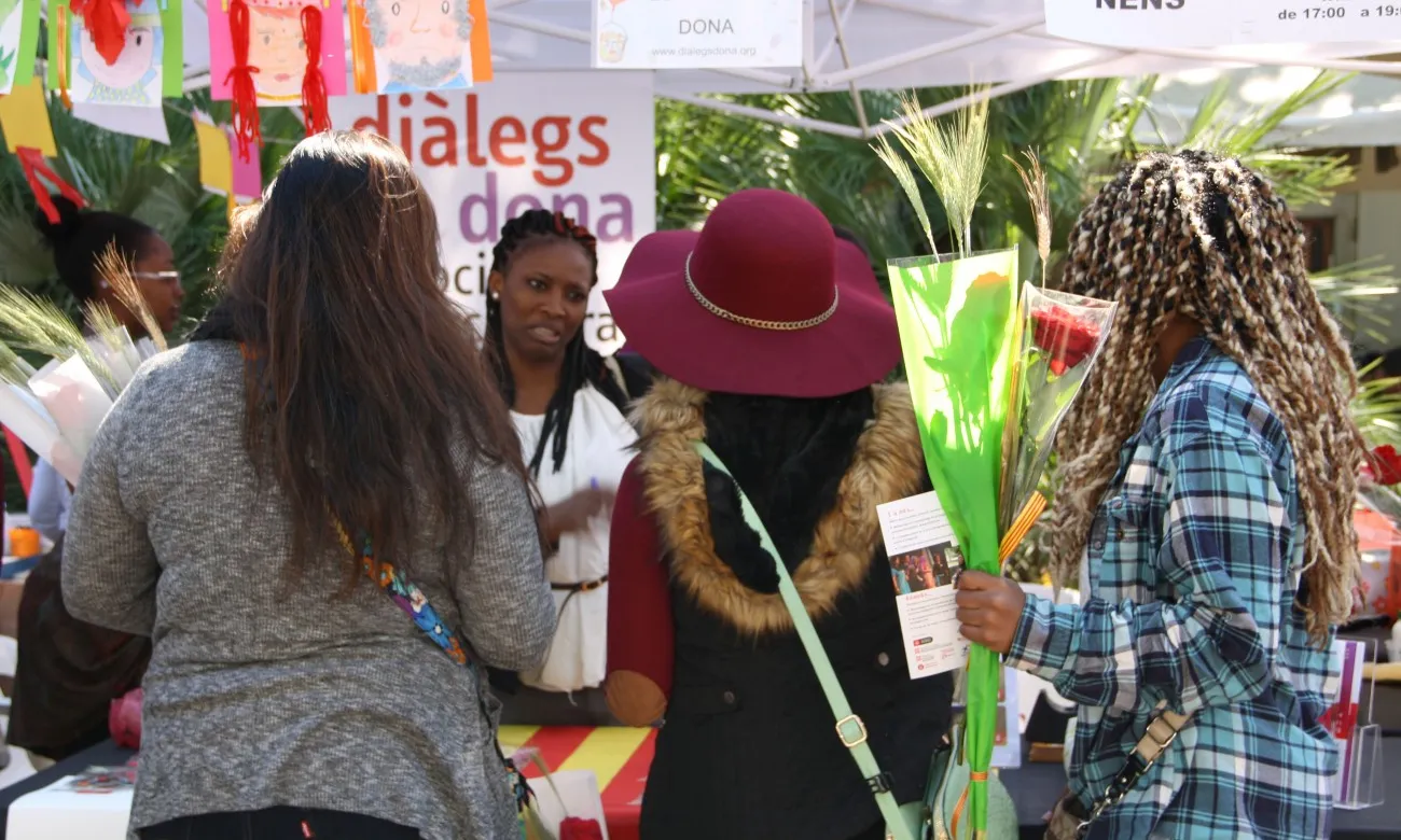 Sant Jordi a la rambla del Raval