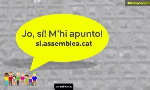La Diada del Sí busca crear un signe Més gegant.
