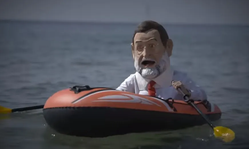 "Doble" de Rajoy en el vídeo promocional.