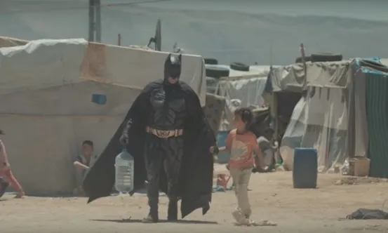 Fotograma del vídeo de la campanya de Batman.