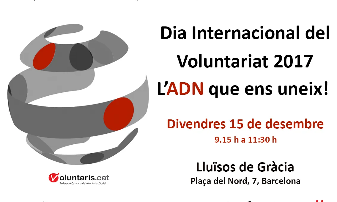 Dia Internacional del Voluntariat a Barcelona de la FCVS