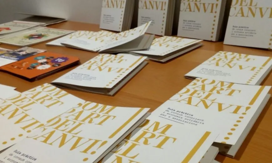 "Som part del canvi!, Guia pràctica de consum conscient i economia solidària per a associacions"