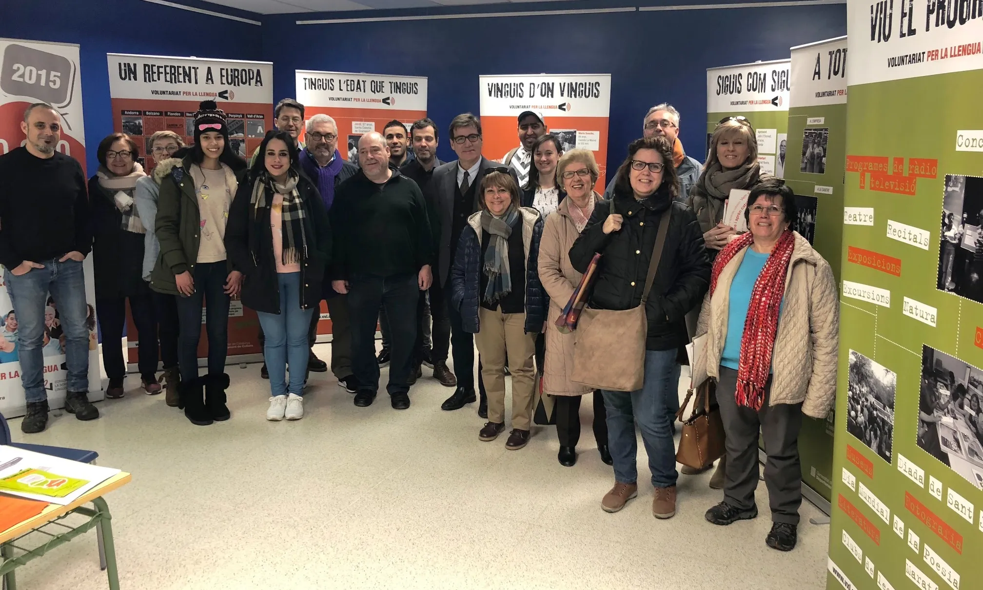 Foto de grup de participants en el programa