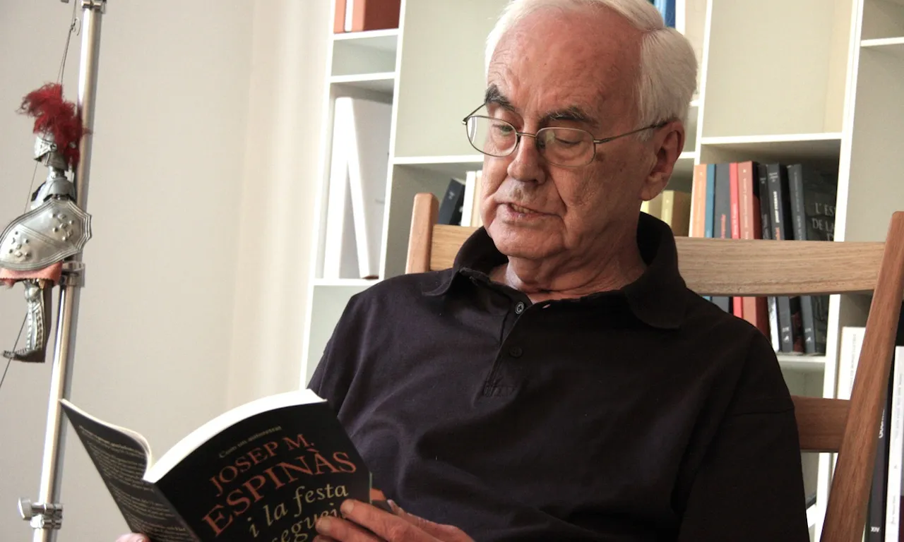 L'escriptor Josep maria Espinàs, autor de 'L'ecologisme és egoisme'