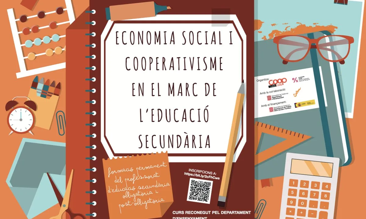 Aquestes formacions volen apropar l'economia social i solidària i el cooperativisme als docents.