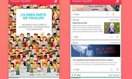 Un espai virtual contra la violència de gènere i per la igualtat