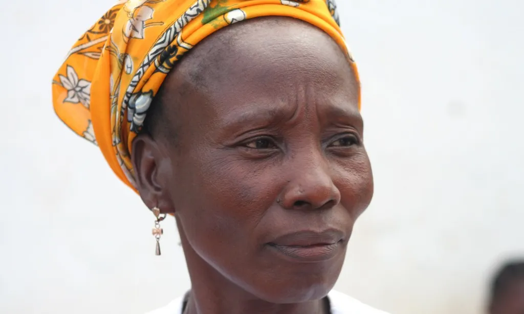 Rostre d'una dona de Paoua, República Centreafricana. Imatge CC BY 2.0