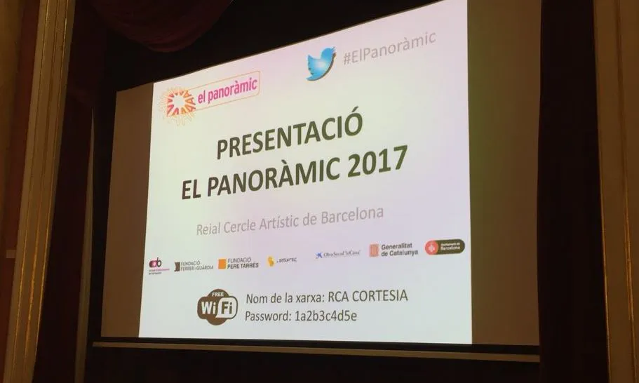 Acte presentació El Panoràmic 2017