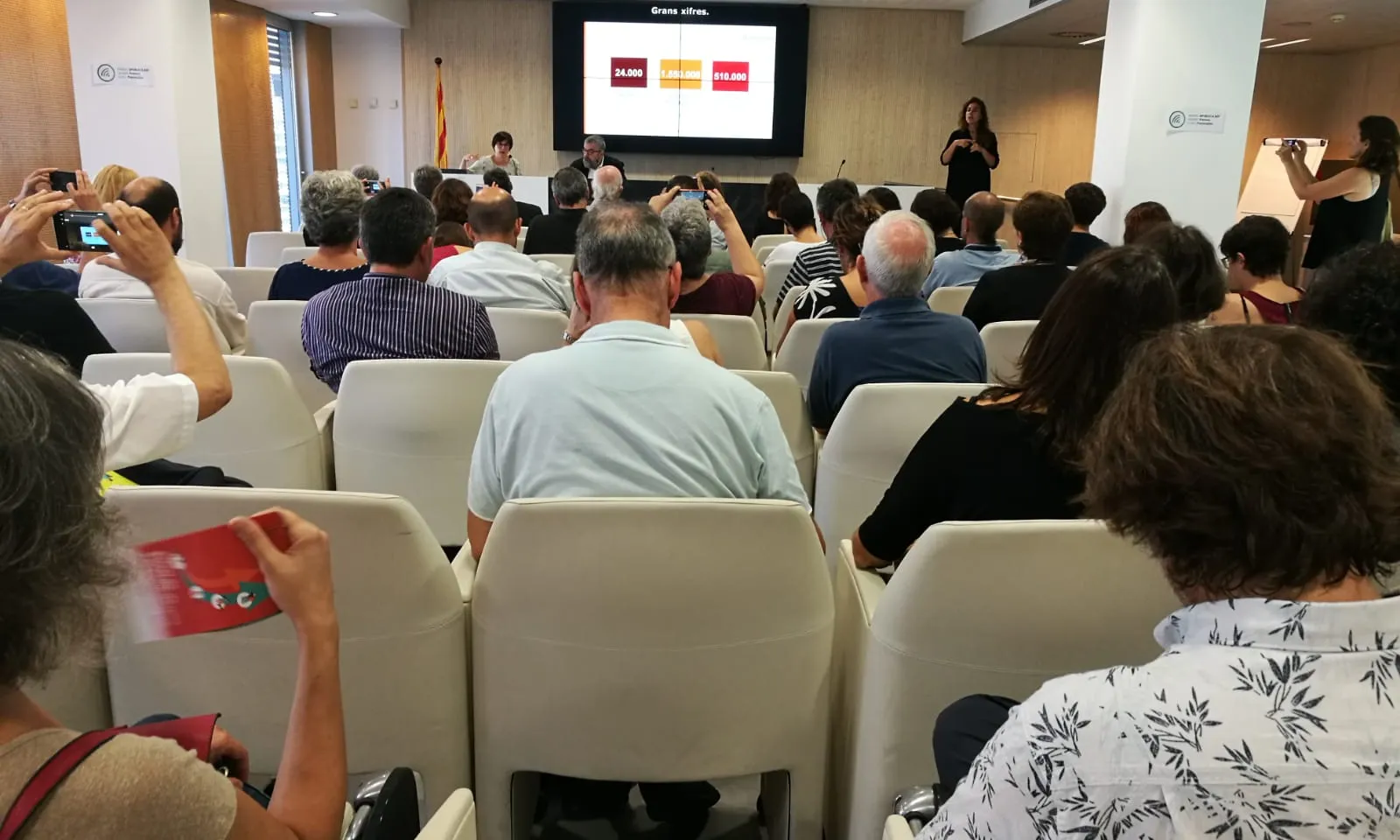 Presentació de l''Informe d'associacionisme i voluntariat a Catalunya'