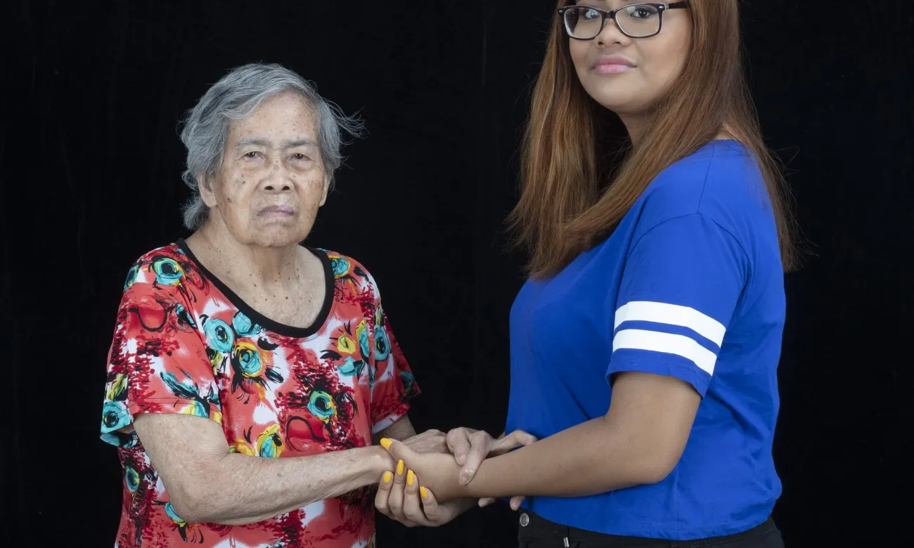 Romana i Grace Anne, àvia i neta