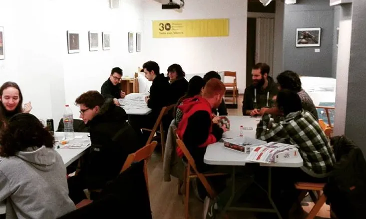 Sessió de jocs de taula