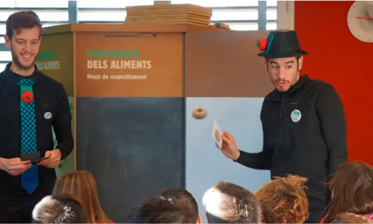 ‘Som gent de profit’ posa a disposició de les escoles de primària i secundària (de 8 a 14 anys), tallers per prendre consciència del malbaratament alimentari.