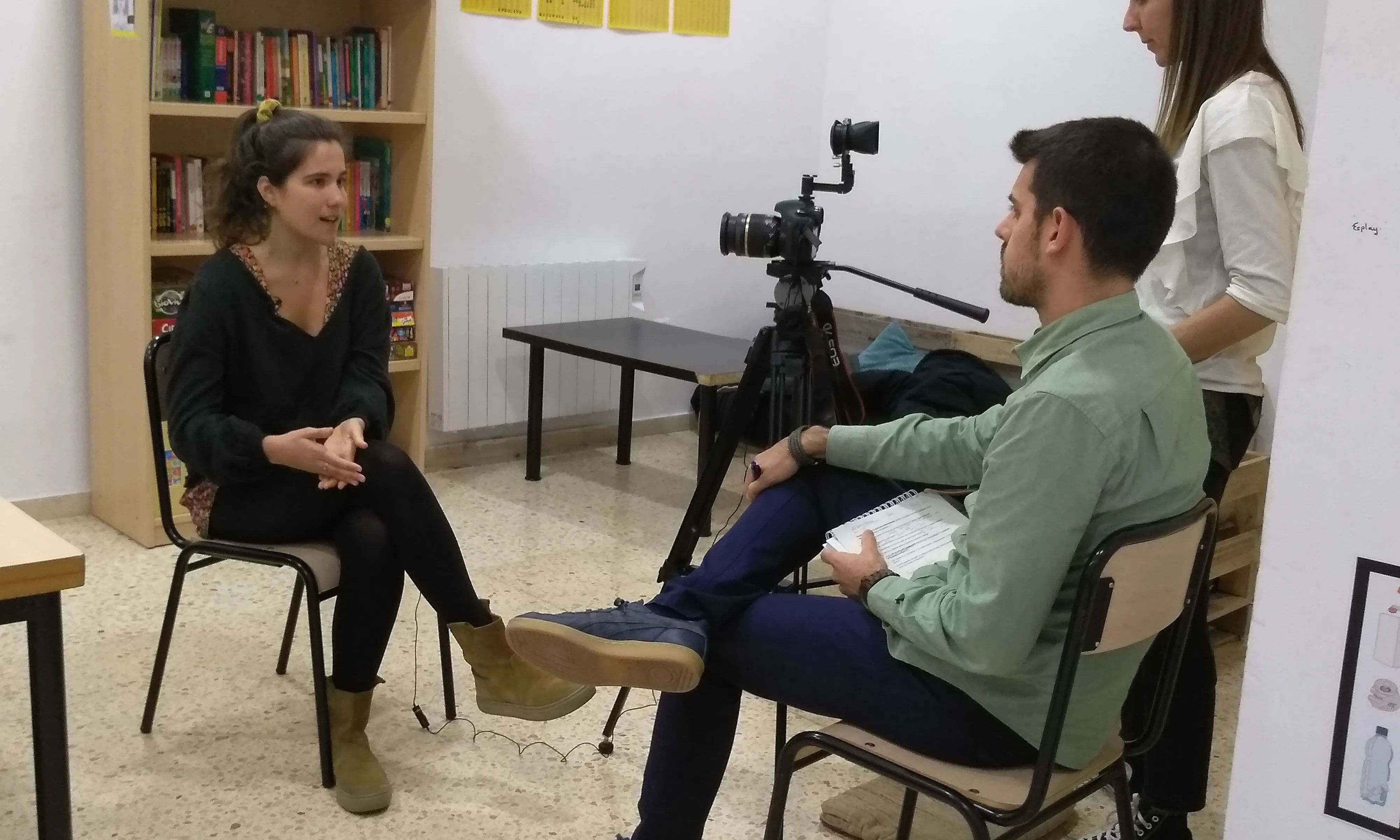 Gravació entrevista CO Bocins