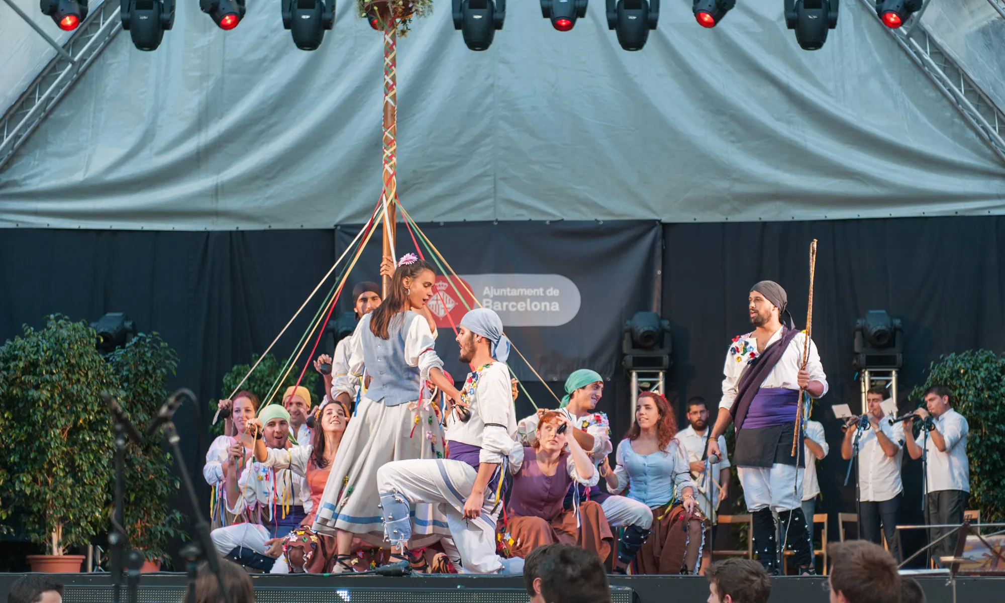 Actuació emmarcada dins del MercèDansa 2019. Font: Barcelona Cultura.