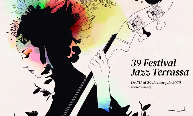 Cartell del 39 Festival de Jazz de Terrassa.