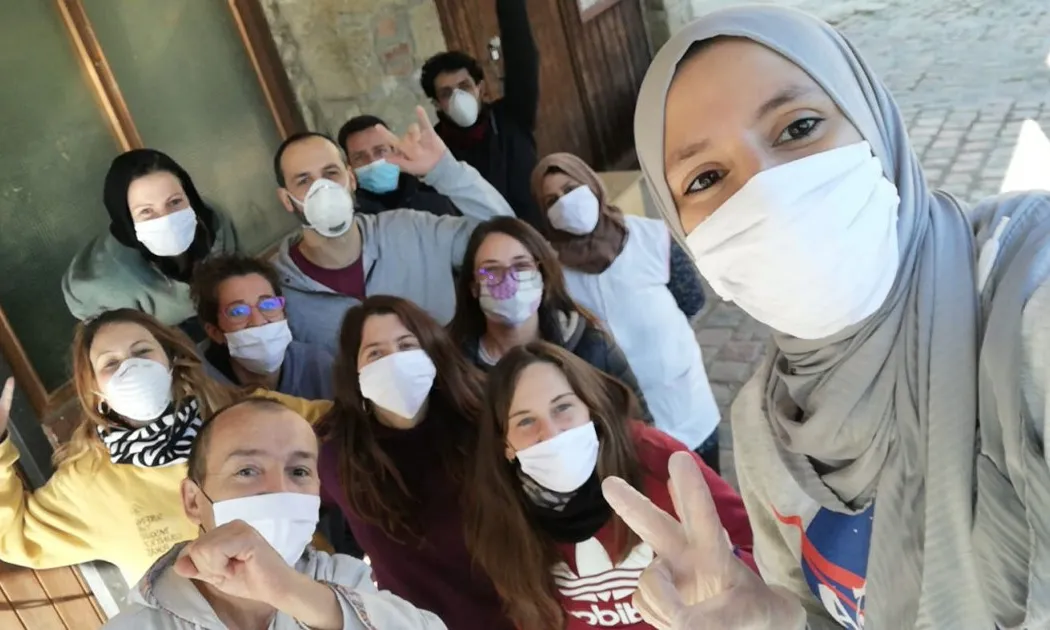 Professionals de Suara Cooperativa que treballen durant la crisi del coronavirus