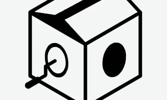 Logotip de la Caixa de Ressonància. Imatge Caixa de Ressonància. 