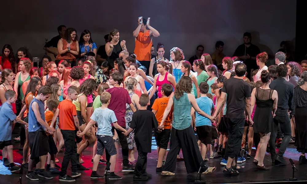 Fotografia d'un espectacle del Centre Xamfrà. Imatge del Centre Xamfrà.