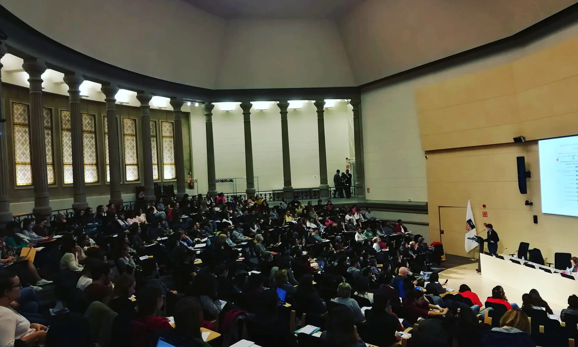 Imatge de la III edició del Congrés per l’erradicació de les violències masclistes des dels serveis socials i sanitaris.