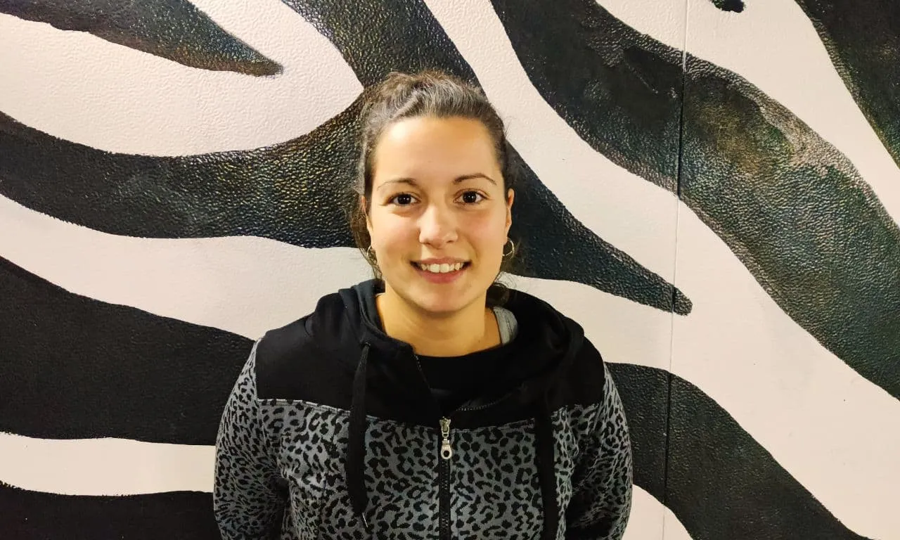 Paula Alamillo, membre del col·lectiu feminista Manada Perifèrika