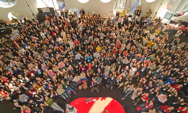 Fotografia d'un Mozilla Festival. Imatge de Mozilla in Europe. Llicència d'ús CC BY 2.0.