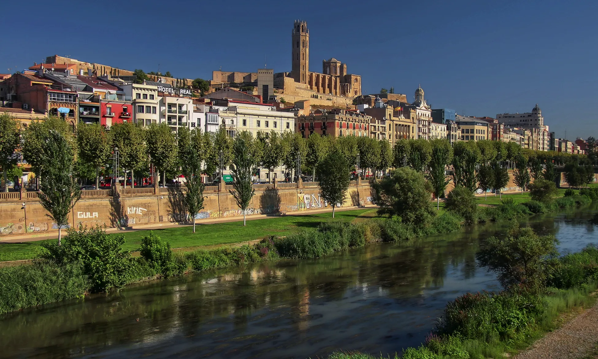 Panoràmica de la seu vella de Lleida