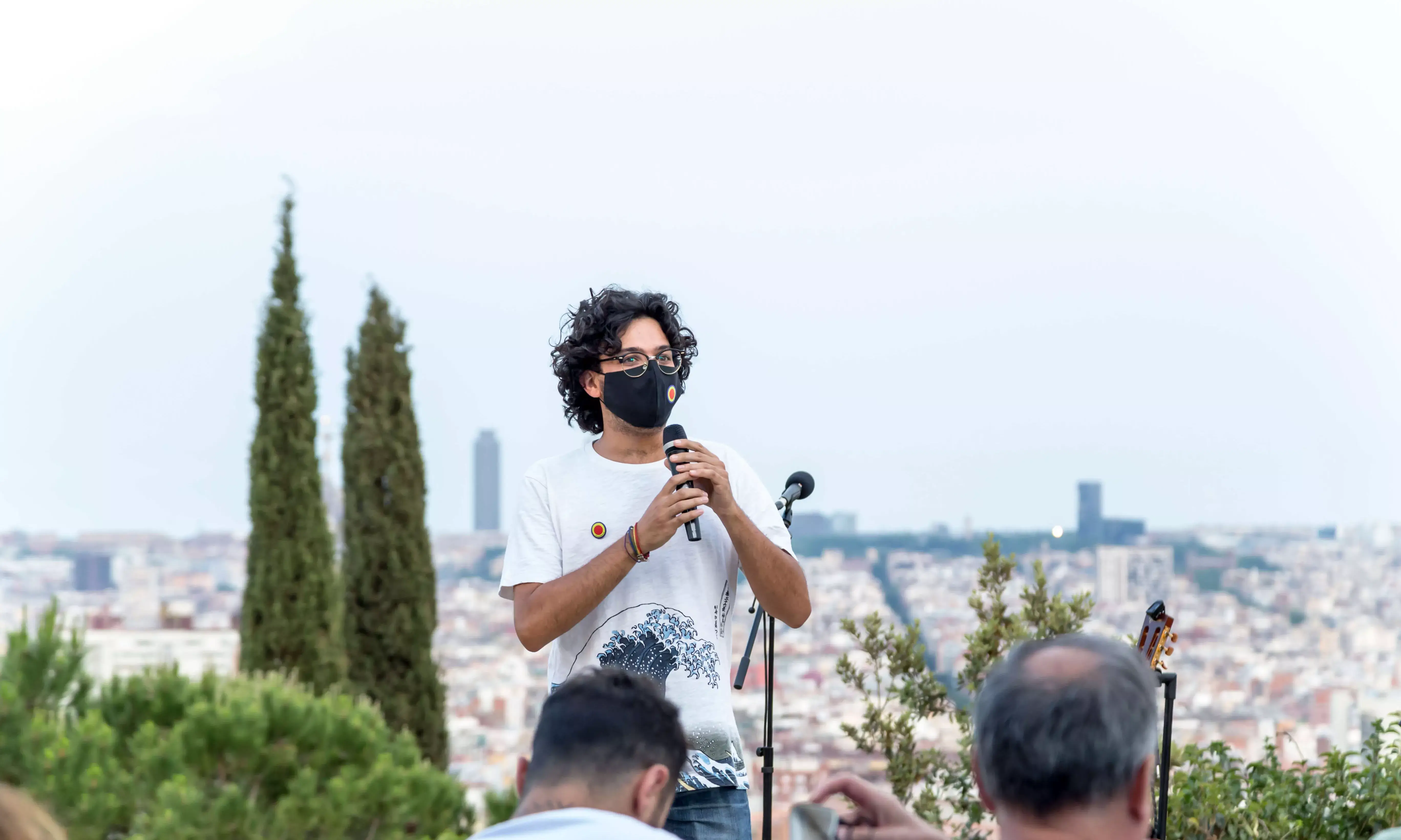 Pol Noya, membre de l'associació Coincidències.