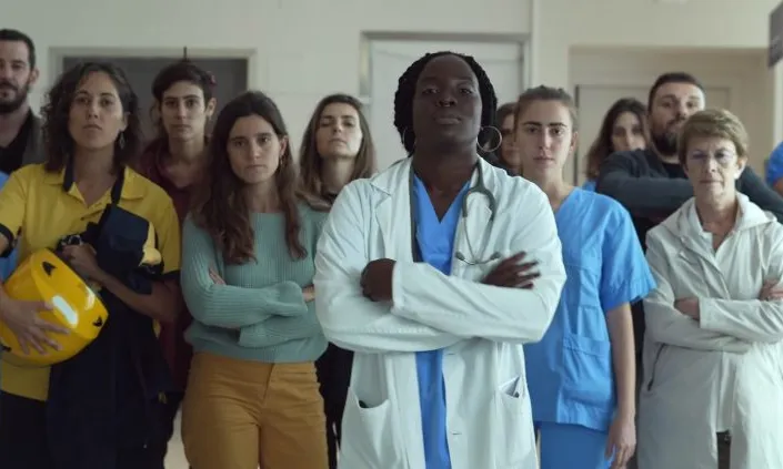 Fragment de l'espot de la campanya 'Ara, drets humans!' en contra de la violència institucional