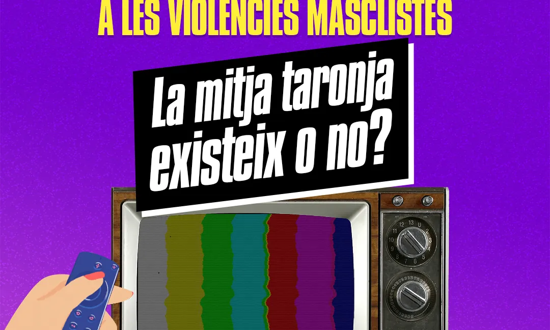 Cartell Fem block a les violències masclistes